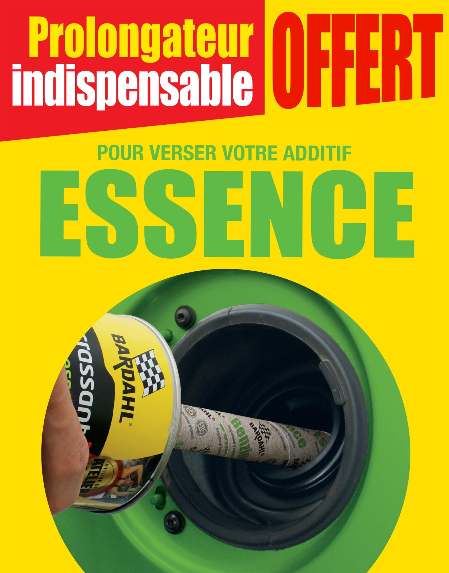 Motore a benzina 500 ml Bardahl (flaconcino)
