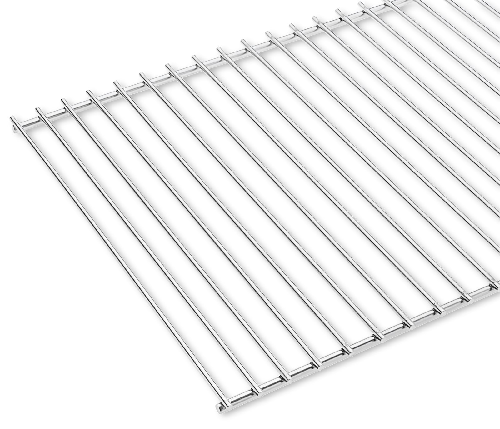 DEOS Griglia in Acciaio Inox Europeo 40x30cm - AISI 304 Griglia Barbecue - Grill BBQ - Griglia Forno - Per Camino a Legna - Graticola per Camino - Griglia Barbecue Inox Camino - Resistente, Durevole
