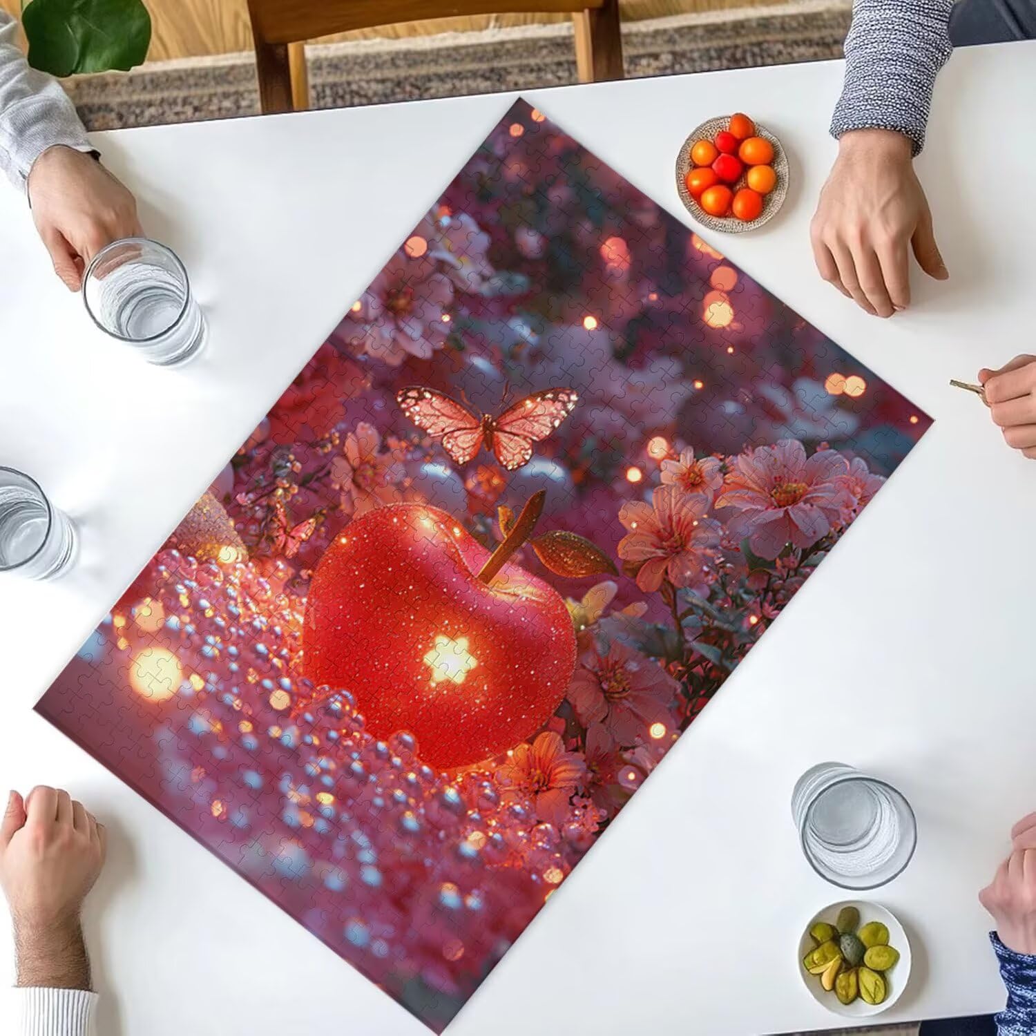 1500 Pezzi di Puzzle, mela1500 Pezzi di Puzzle per Adulti, Regalo di Anniversario, Regalo di Natale, Decorazione Della Casa, Prevenzione Della Degenerazione Cerebrale Negli Anziani v-663