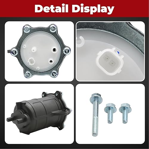 Miniatura 5 de Nakkaa Bomba de combustible 16700-HP5-602 compatible con 2007-2014 Rancher 420 TRX420 TRX500 700 ATV reemplaza 16700-HP5-602