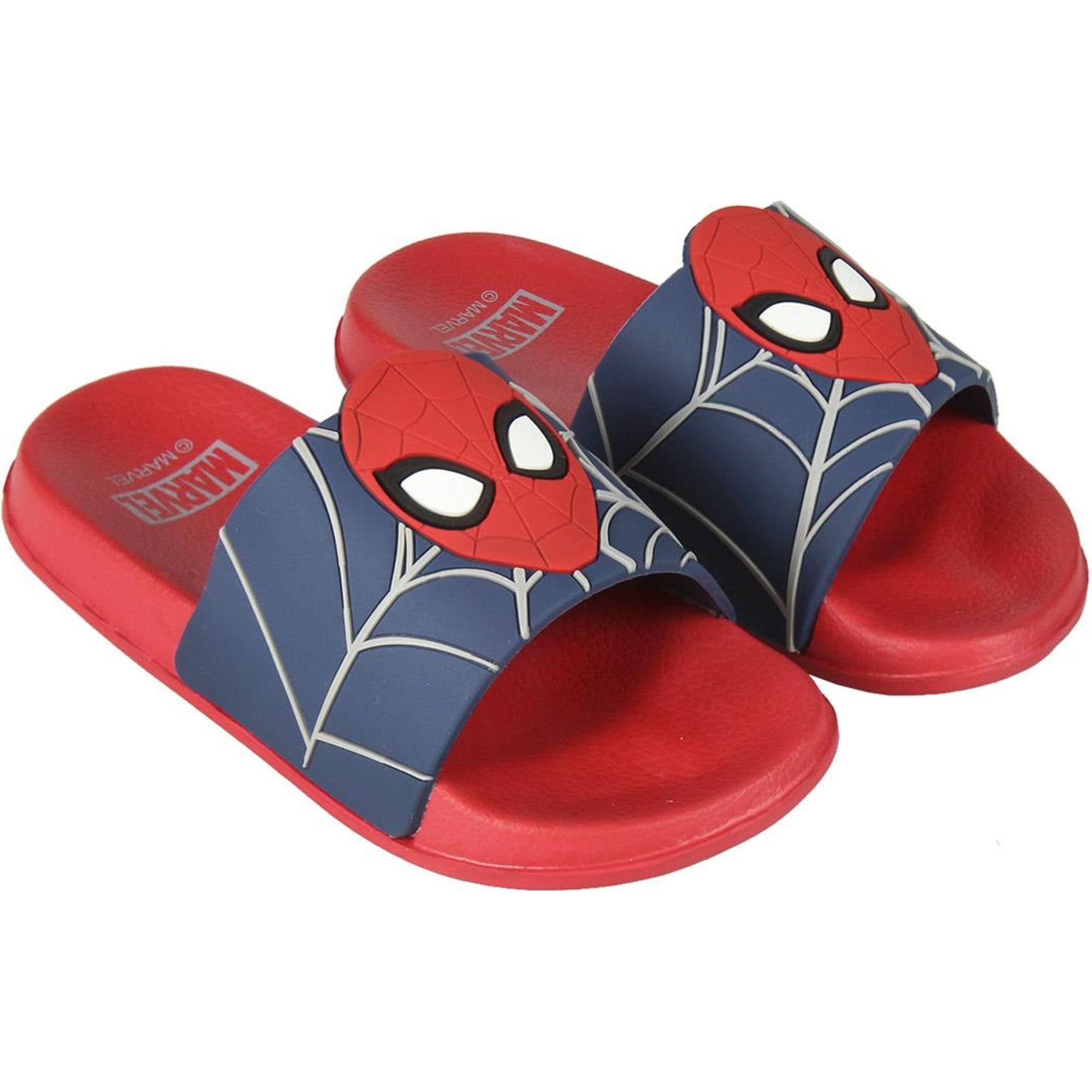 CERDÁ LIFE'S LITTLE MOMENTS Spiderman Flip Flops - Red and Black - Size 1 - Printed on the Design - Children's Flip Flops made of 100% EVA - Original Product Designed in Spain