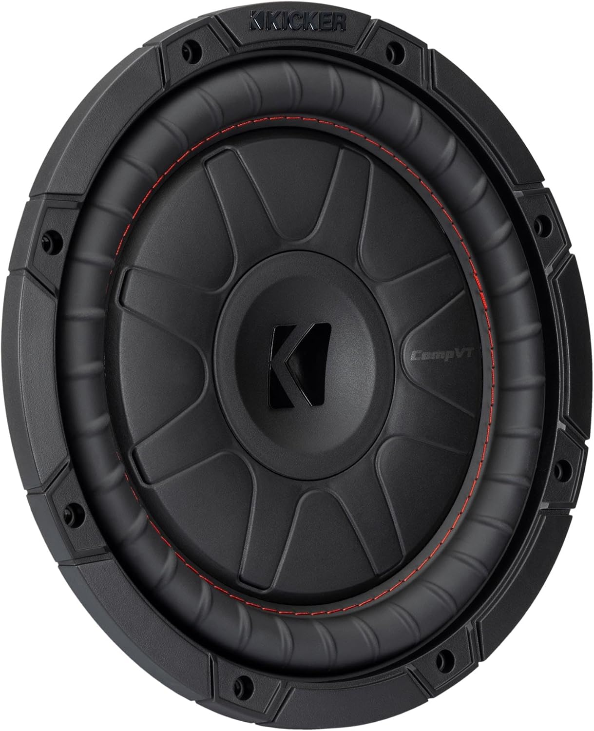 KICKER 52CVT102 CVT10 CompVT 10-Inch (24cm) Subwoofer, 2 Ohm SVC