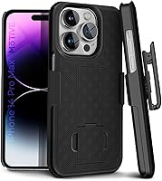 Vista 40 de MOTIVE for iPhone 15 Pro Max Case with Belt Clip, Shell Holster Combo for Apple iPhone 15 Pro Max Holster, Slim Rugged Case, Drop Shockproof