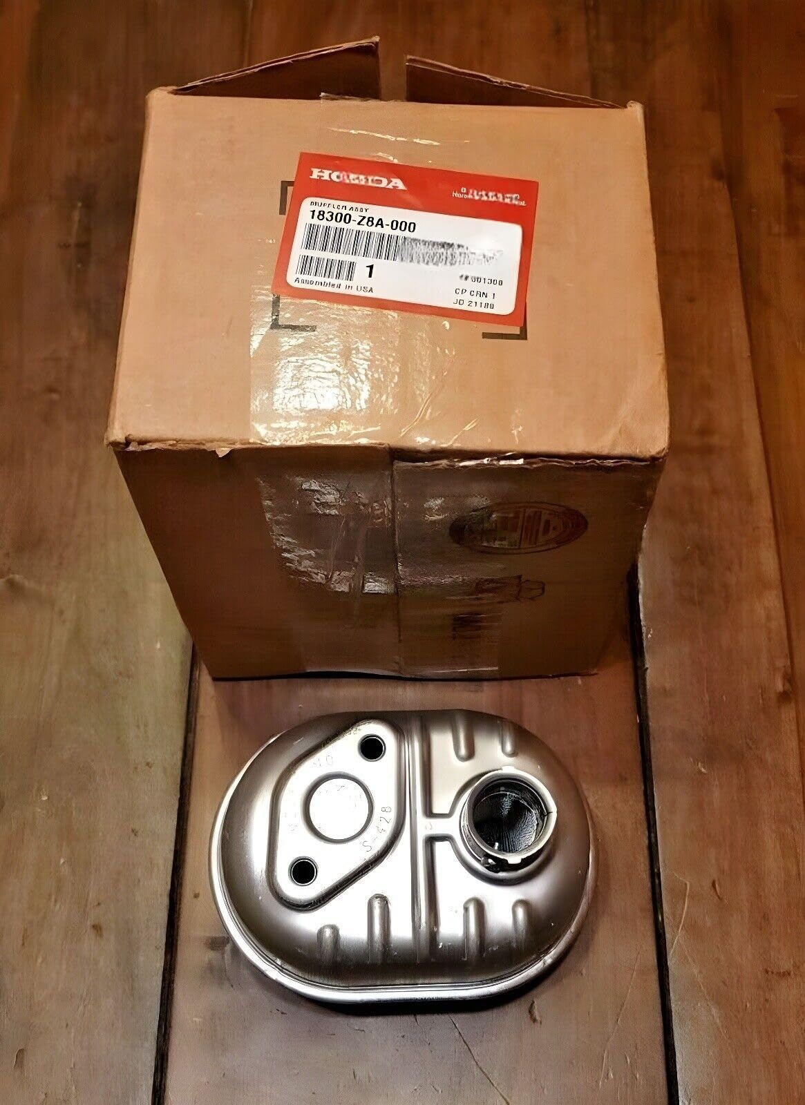 Muffler Assembly Replacement For Honda GCV160/GCV190 HRR216/HRX217 - OEM Part 18300-Z8A-000
