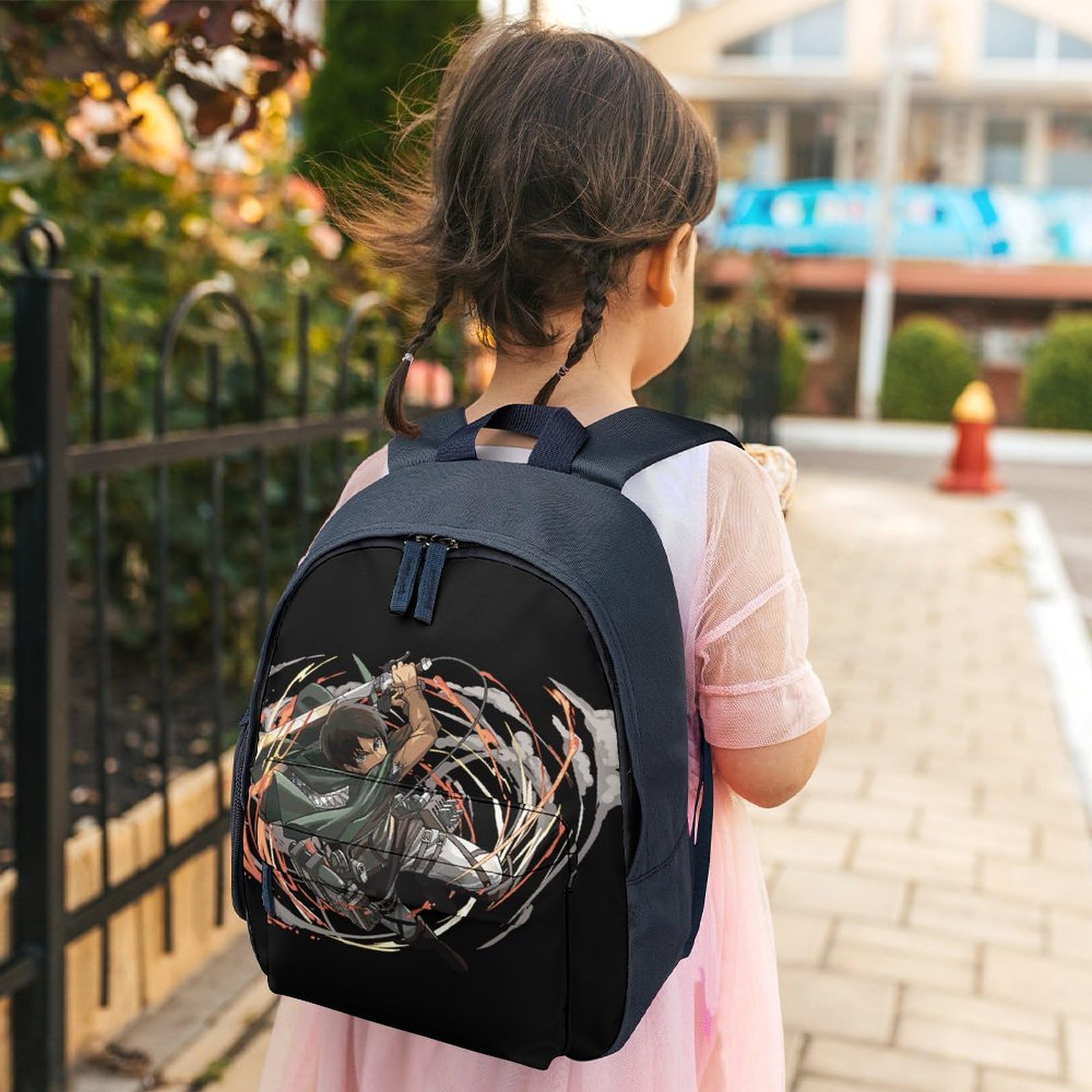 Amazon.co.jp: キッズバッグ 進撃の巨人 リヴァイ 子供用リュック