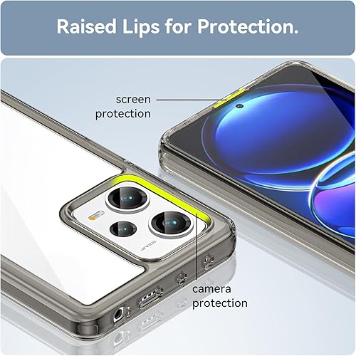 Miniatura 4 de Funda para Xiaomi Redmi Note 12 Pro Plus Funda delgada a prueba de caídas para teléfono protege de caídasarañazoshuellas dactilares Parte trasera de