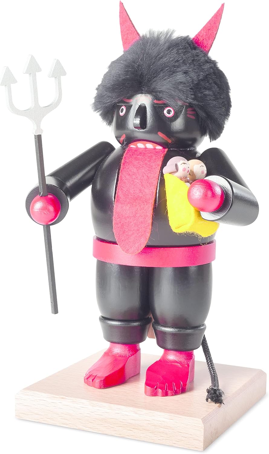 Müller German Nutcracker Krampus, Height 22 cm / 9 inch
