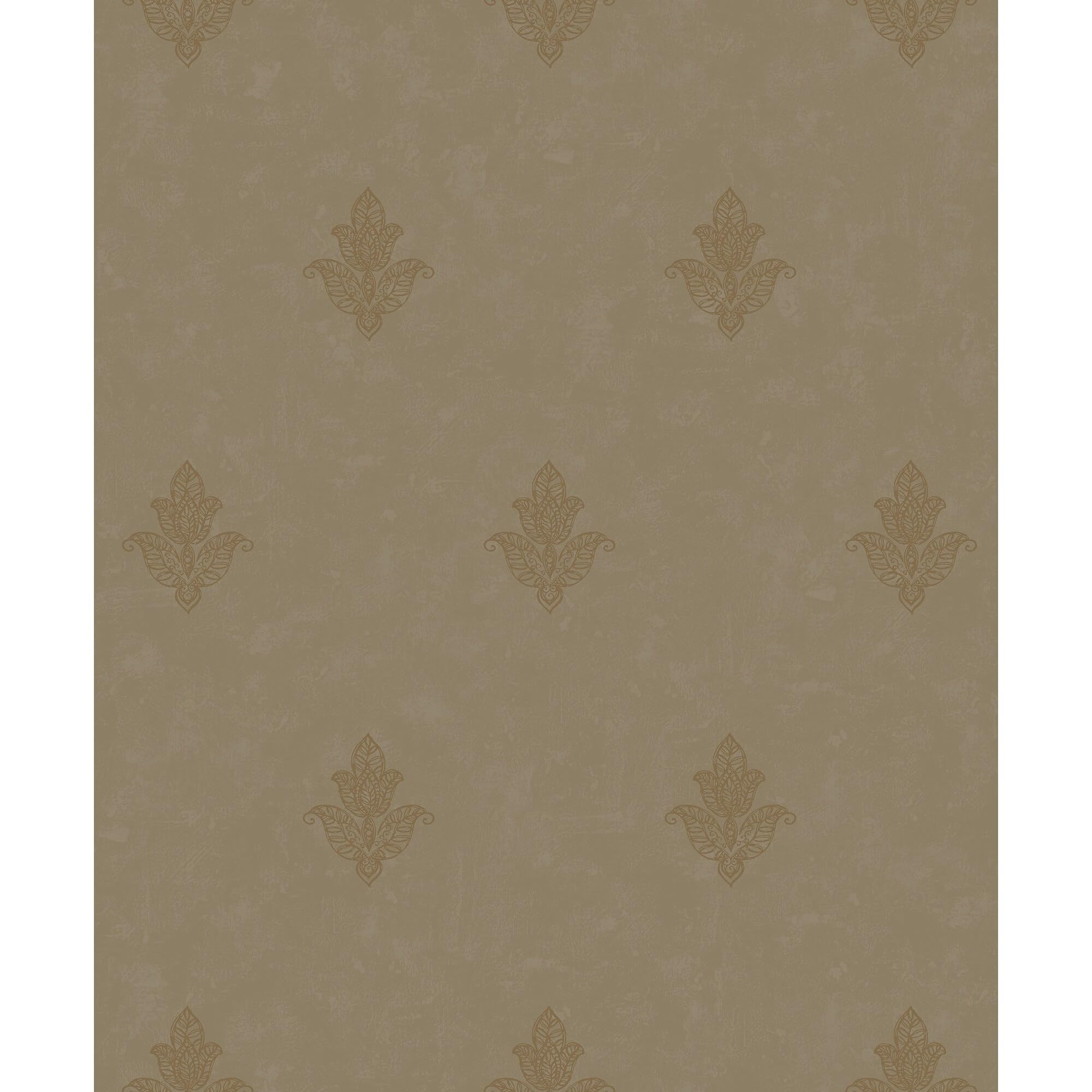 Papier peint doré Emporium Mehndi 7016 pour décoration murale chic