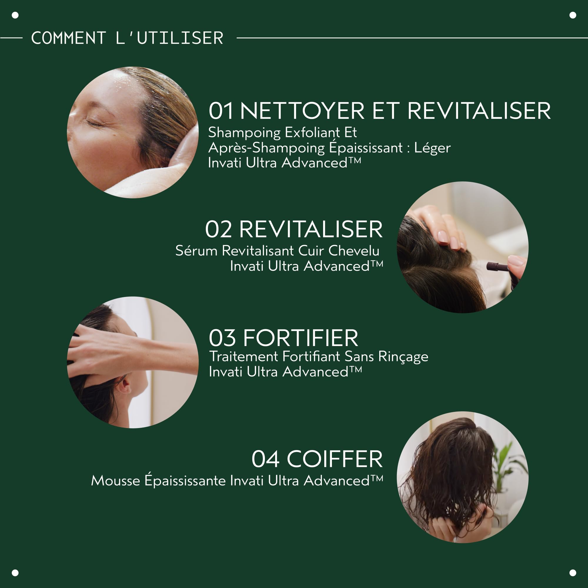Aveda Invati Ultra Advanced Routine: Shampooing Exfoliant (200ml) + Après-Shampoing Épaississant (200ml) - Cheveux Normaux À Épais - Cuir chevelu normal à gras