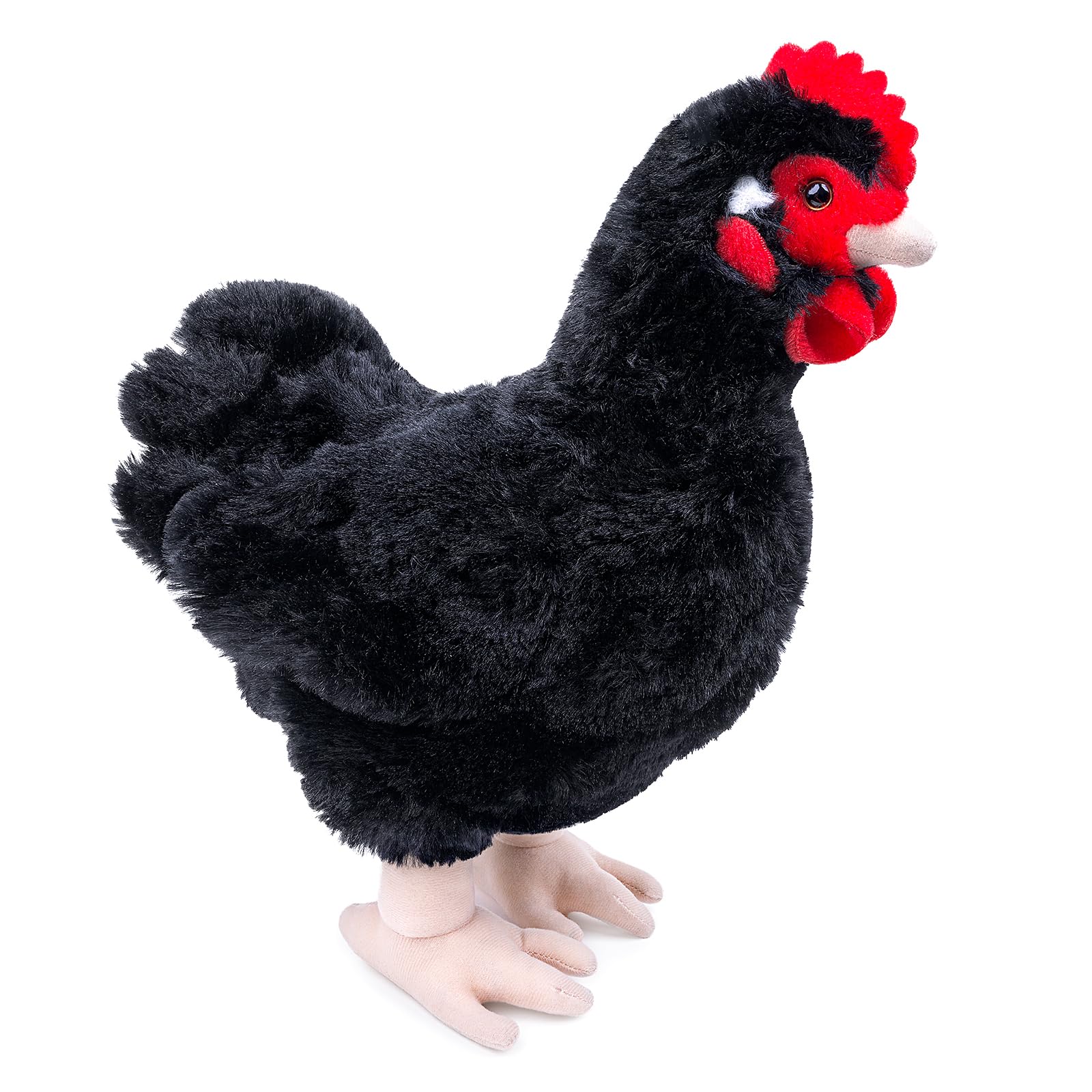 capybaraflying Simulated Chicken Plush Toy, 30cm/12in Realistic Farm poultry Chicken Soft Animal Toy - Image 2