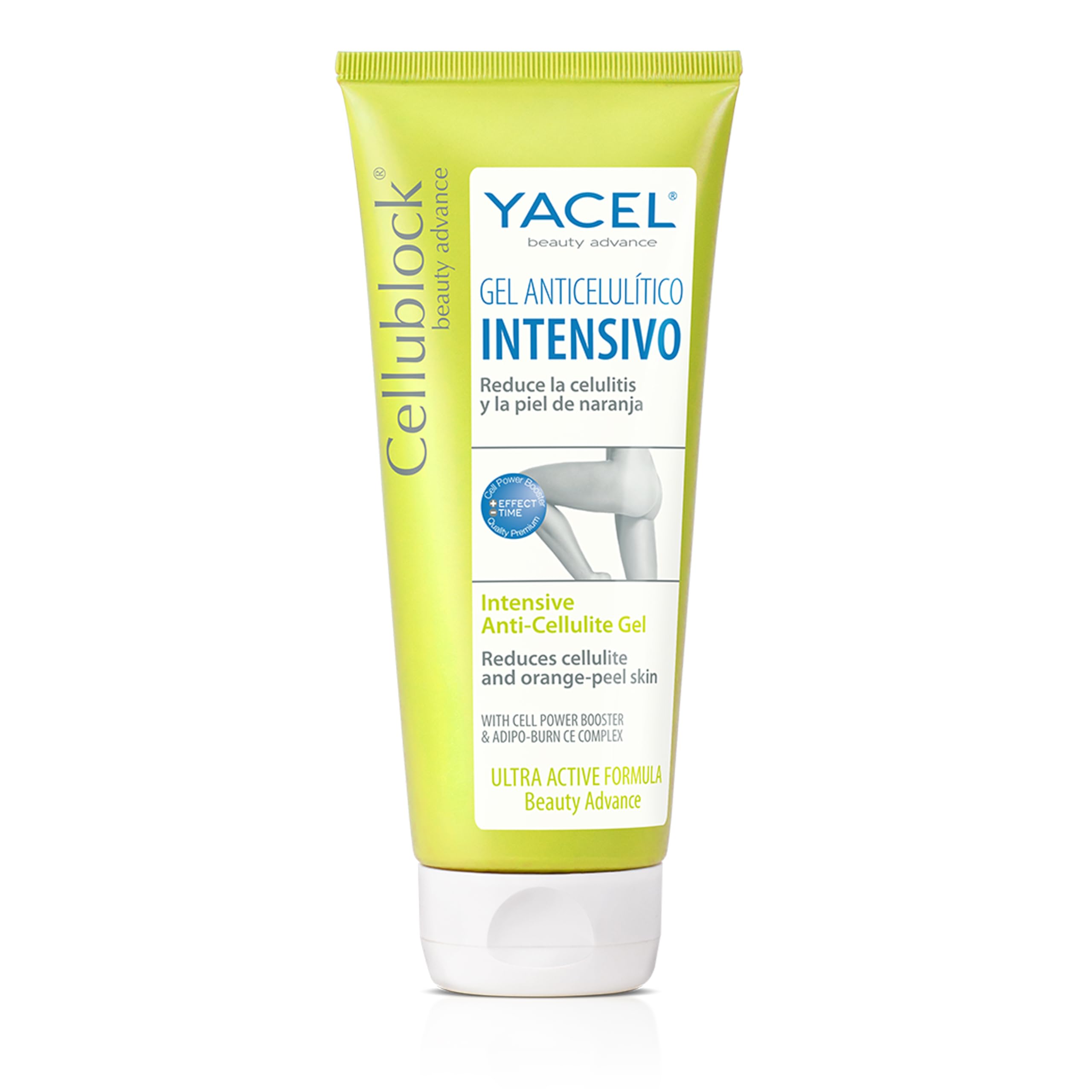 Yacel Cellublock Crème Anti-cellulite, 200 ml