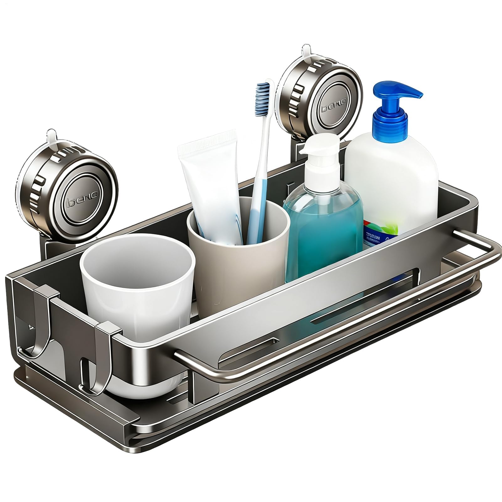 Mensola da bagno multifunzionale, ad alta capacità, per casa, cucina, camera da letto, soggiorno, ideale per appartamenti e dormitori