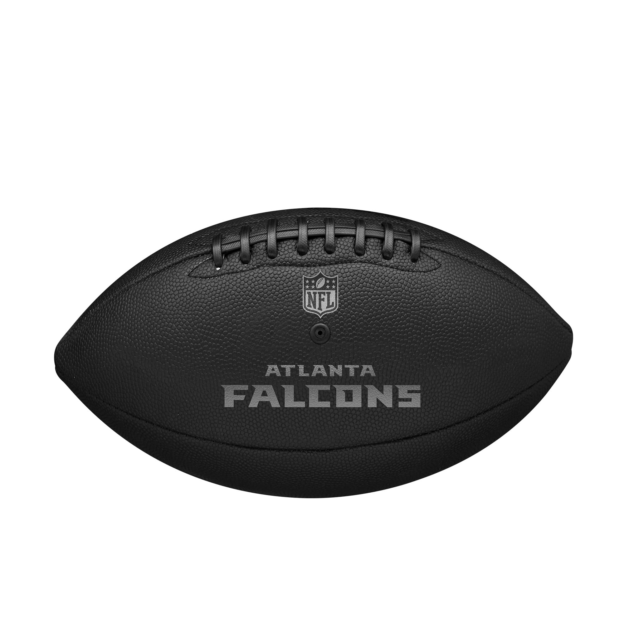 Wilson NFL Team Metallic Premiere Balón de fútbol - Tamaño Oficial, Atlanta Falcons