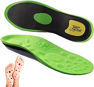 Feet Recovery System for Feet Pain and Fatigue Orthotic Insoles Magnetic Therapy Acupoint Massage Arch Support Gel Insoles 3D-Xpain™-Poron Plantar Fasciitis Metatarsalgia Orthopedic Insoles