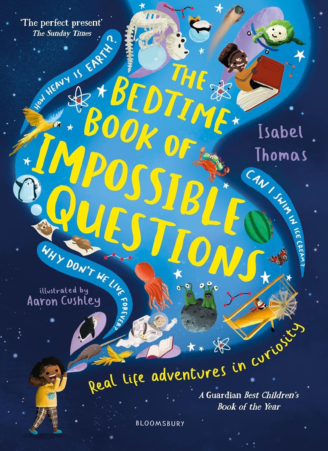 Isabel Thomas Collection 2 Books Set (The Bedtime Book of Impossible Questions & The Bedtime Book of EVEN MORE Impossible Questions)