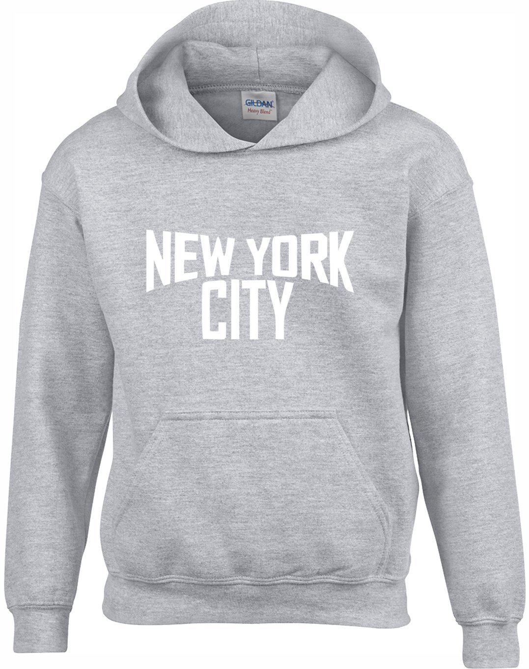 Crown Designs New York City Unisex Hoodies for Men, Women & Teenagers - Grey / 3X-Large