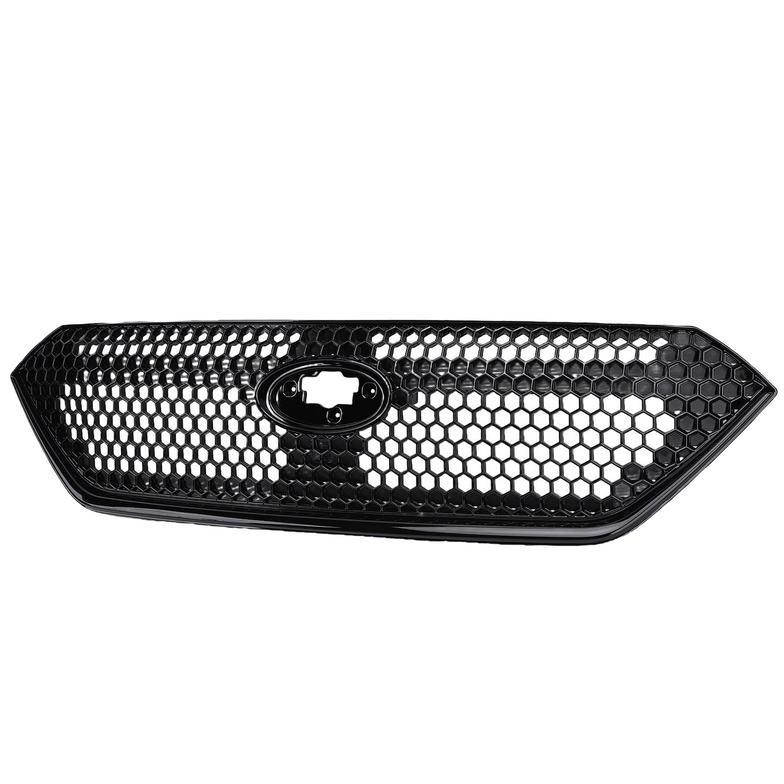 Przedni Zderzak Grill, Czarny Polyskit ABS Mesh Kratka, Zamiennik