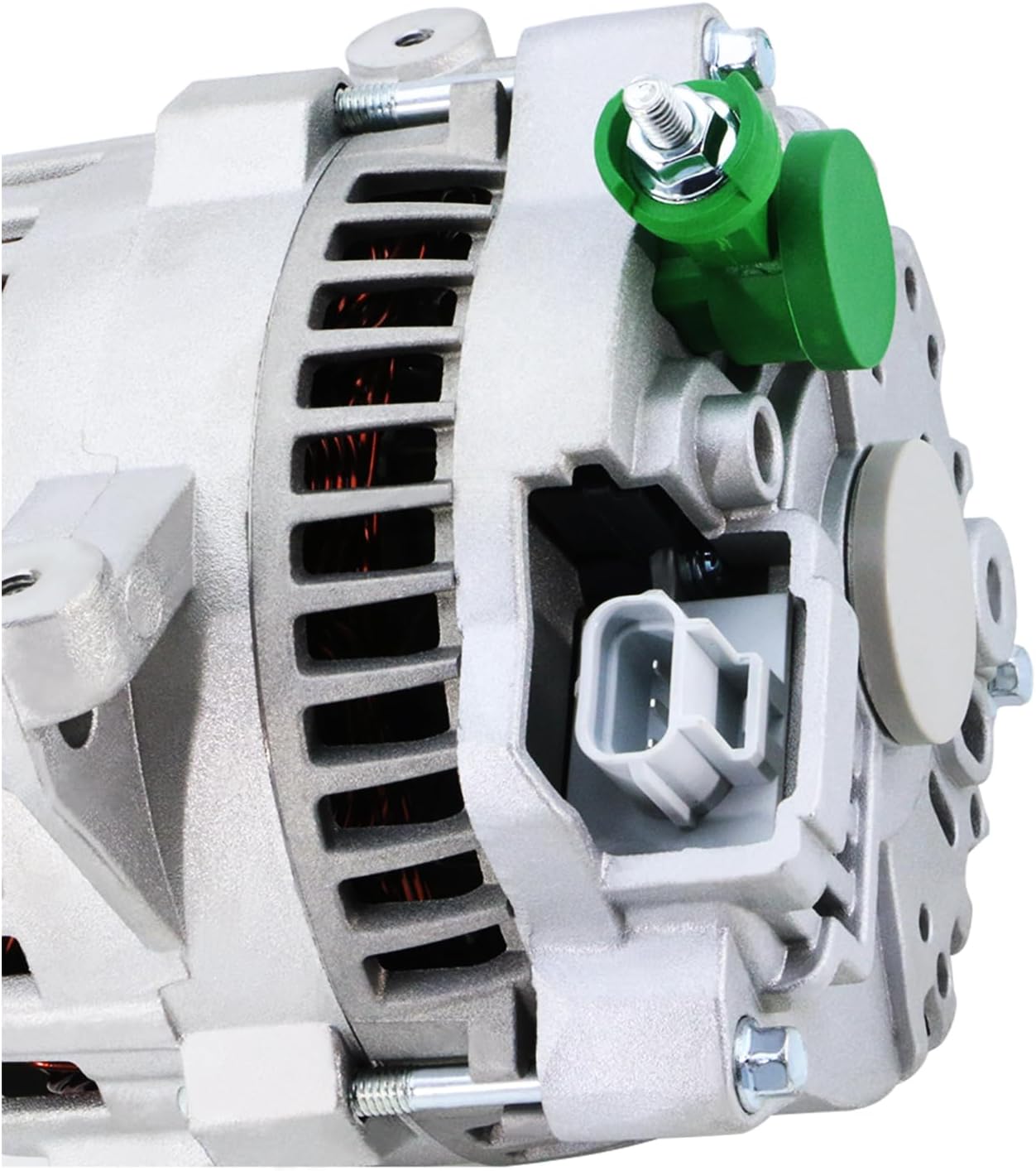 Alternator Replacement New for Ford F-150 4.6 5.4L 2004-2008, 05-06 Expedition, 06-08 Lincoln Mark LT, 05-06 Navigator V8, 4L3U-10300 4L3Z-10346 5L7T-10300 5L7Z-10346 6L3T-10300 400-14066 400-14086