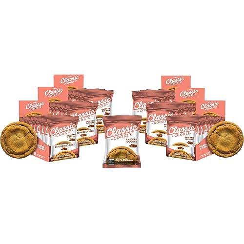 Miniatura 84 de Classic Cookie Galletas de chispas de chocolate horneadas suaves hechas con mini besos Hershey's®, 2 cajas, 16 galletas envueltas individualmente