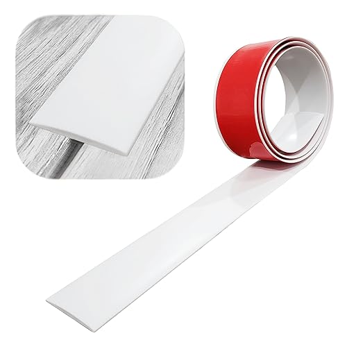 Rubber Bond Tira de transición de piso tiras de cubierta laminadas de vinilo autoadhesivas para pisos  Tira divisora plana fácil de instalar y
