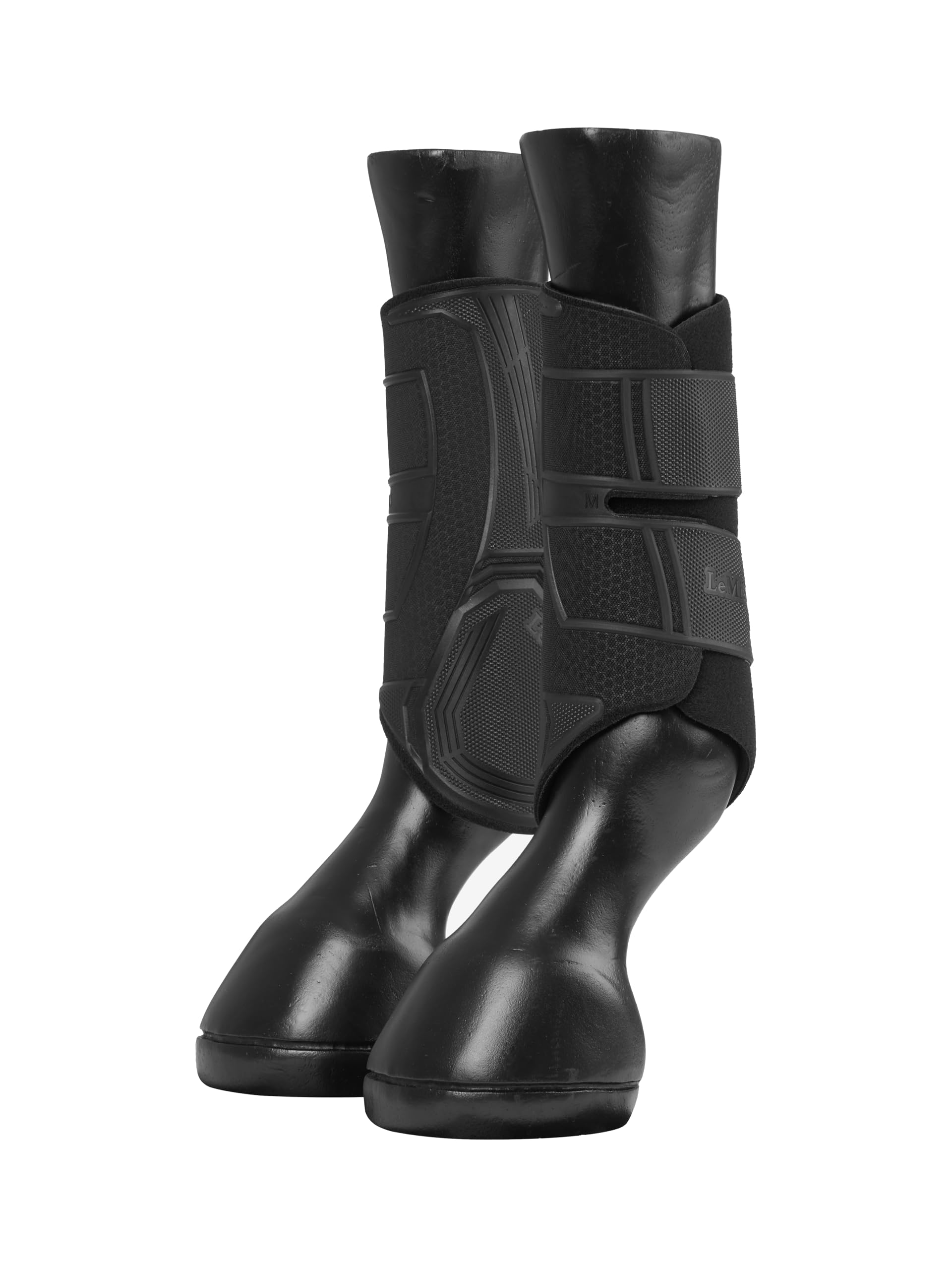 LeMieux Technical Brushing Boots - Comfortable and Breathable - Lightweight Pair - Black - Medium
