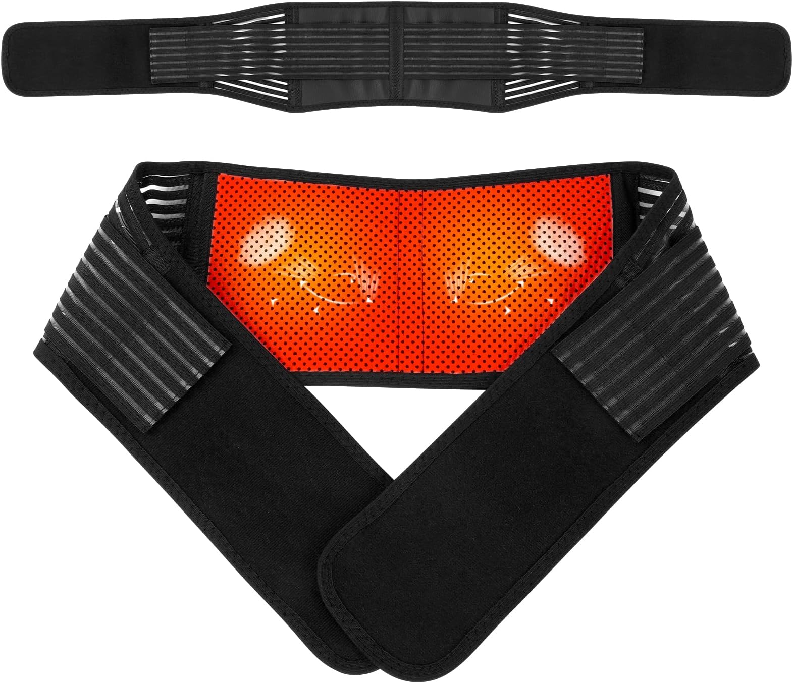 ACWOO Heated Back Support Belt, Self Heating Lower Back Support Belt For Men & Women, Magnetic Therapy Lumbar Support Belt, Ideal for Back Pain Relief, Tummy Control Belt