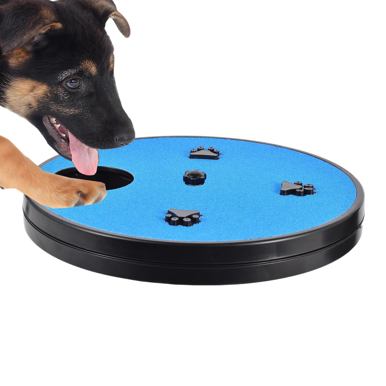 Planche à Ongles Rotative pour Chien avec Distributeur de Friandises Intégré