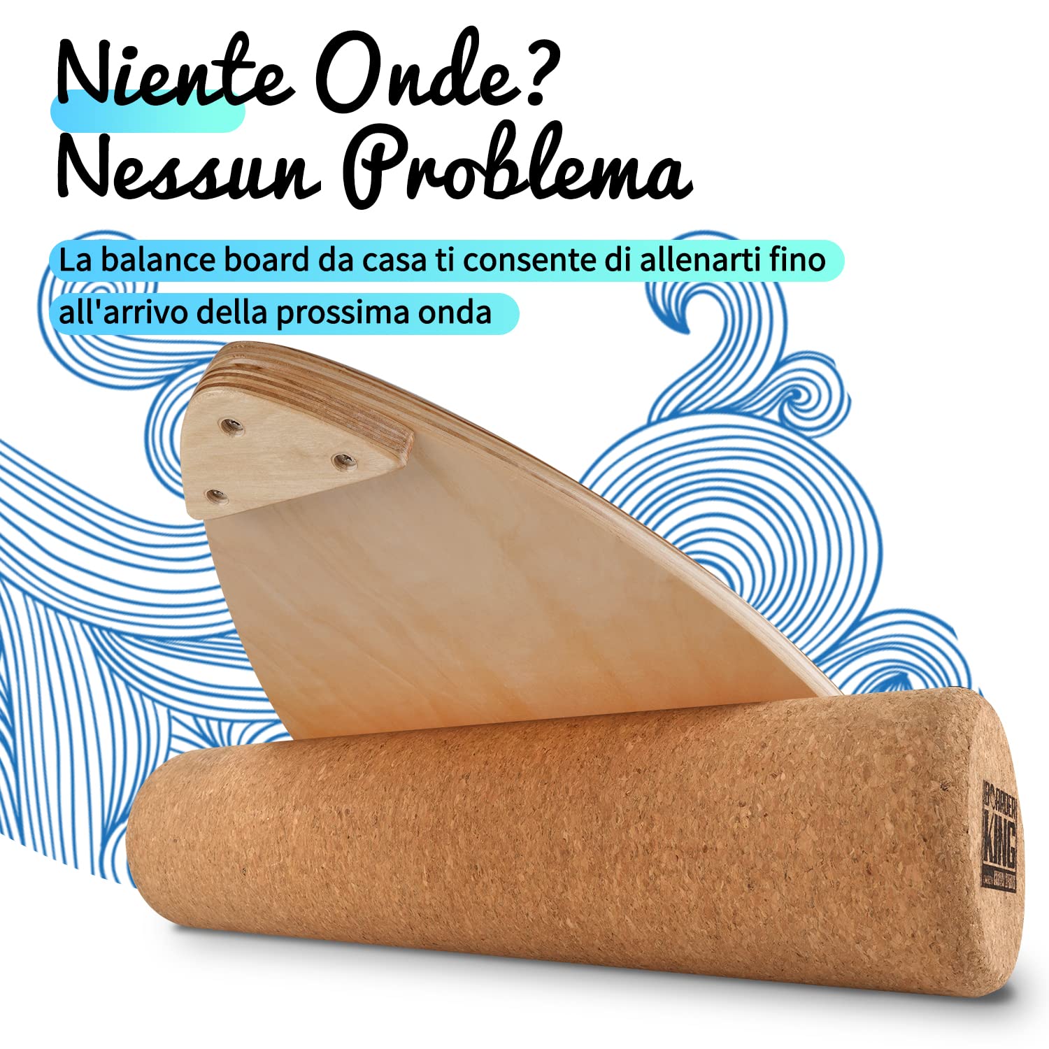 Tavola Di Equilibrio Yes4All - Balance Board Per Allenamento Di Stabilit&agrave; E Forza