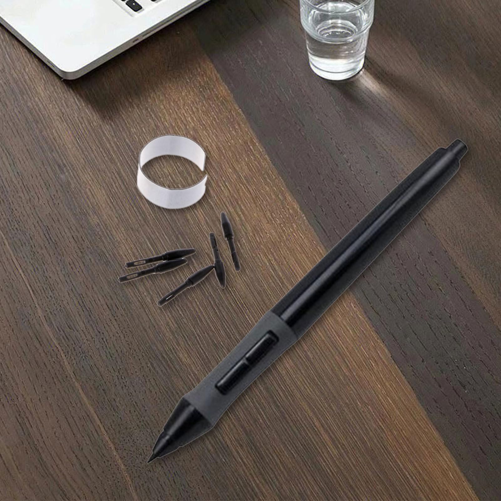 Stylet Numérique PEN68 - Haute Sensibilité, 5 Pointes De Rechange - Pour Tablettes, Dessin, Prise De Notes