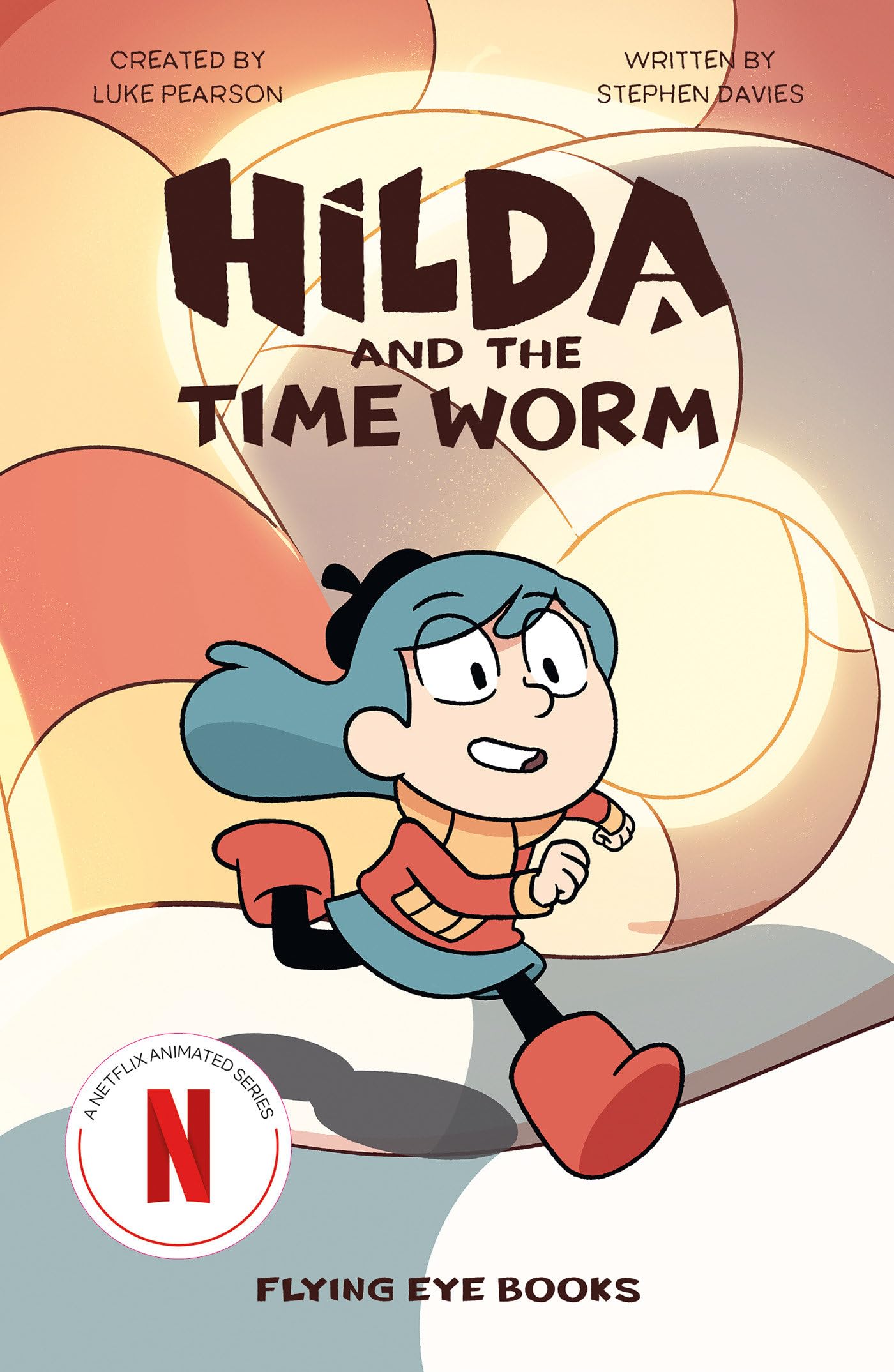 Book cover for Hilda and the Time Worm