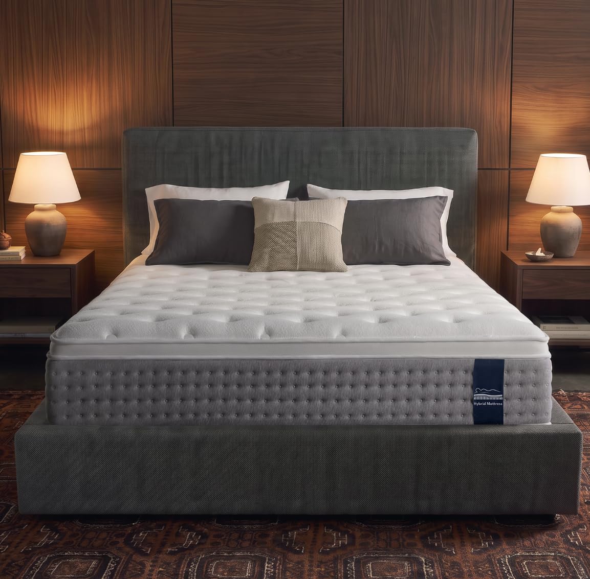 Photo 1 of QEJYTO 12" Queen Hybrid Mattress