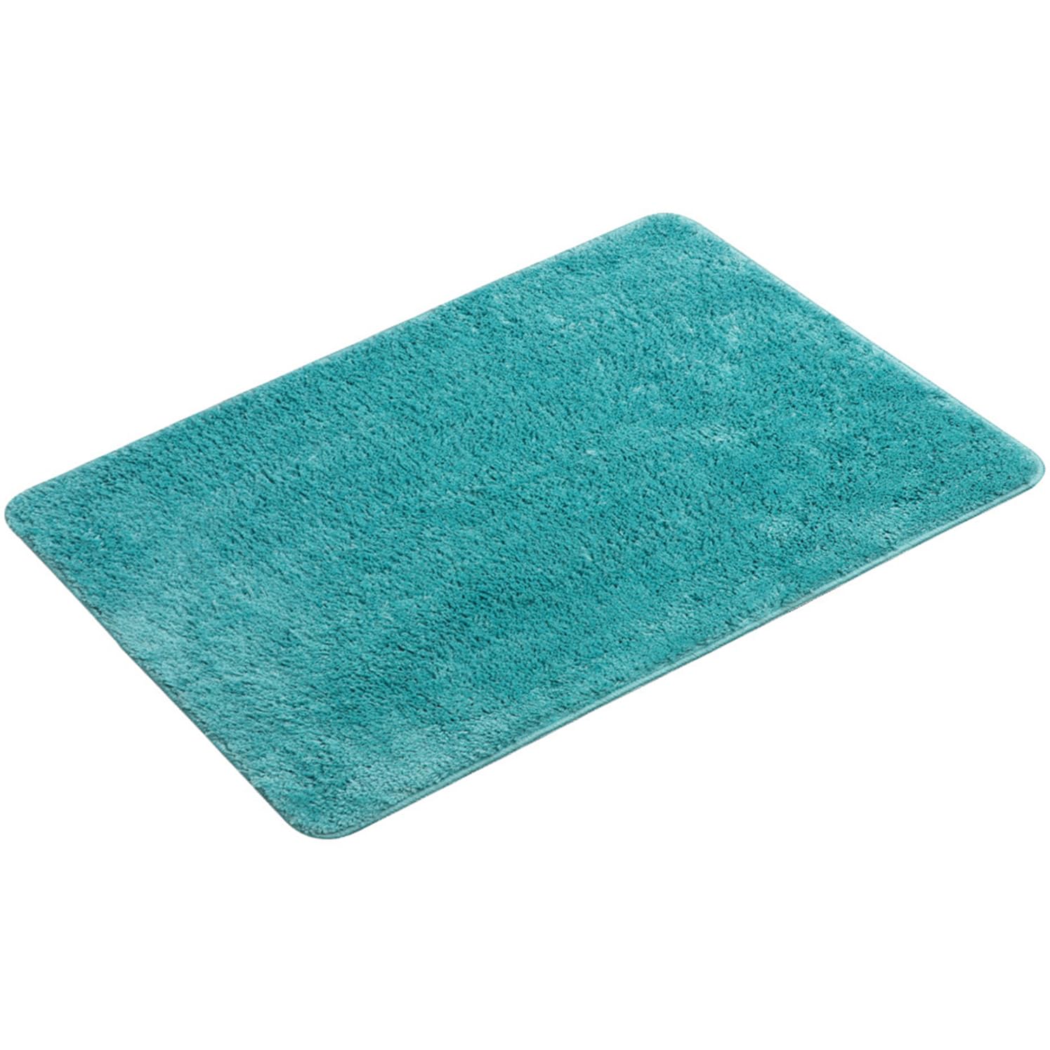 Tapis de bain à poils longs pour créer une ambiance spa moderne dans votre salle de bain WC