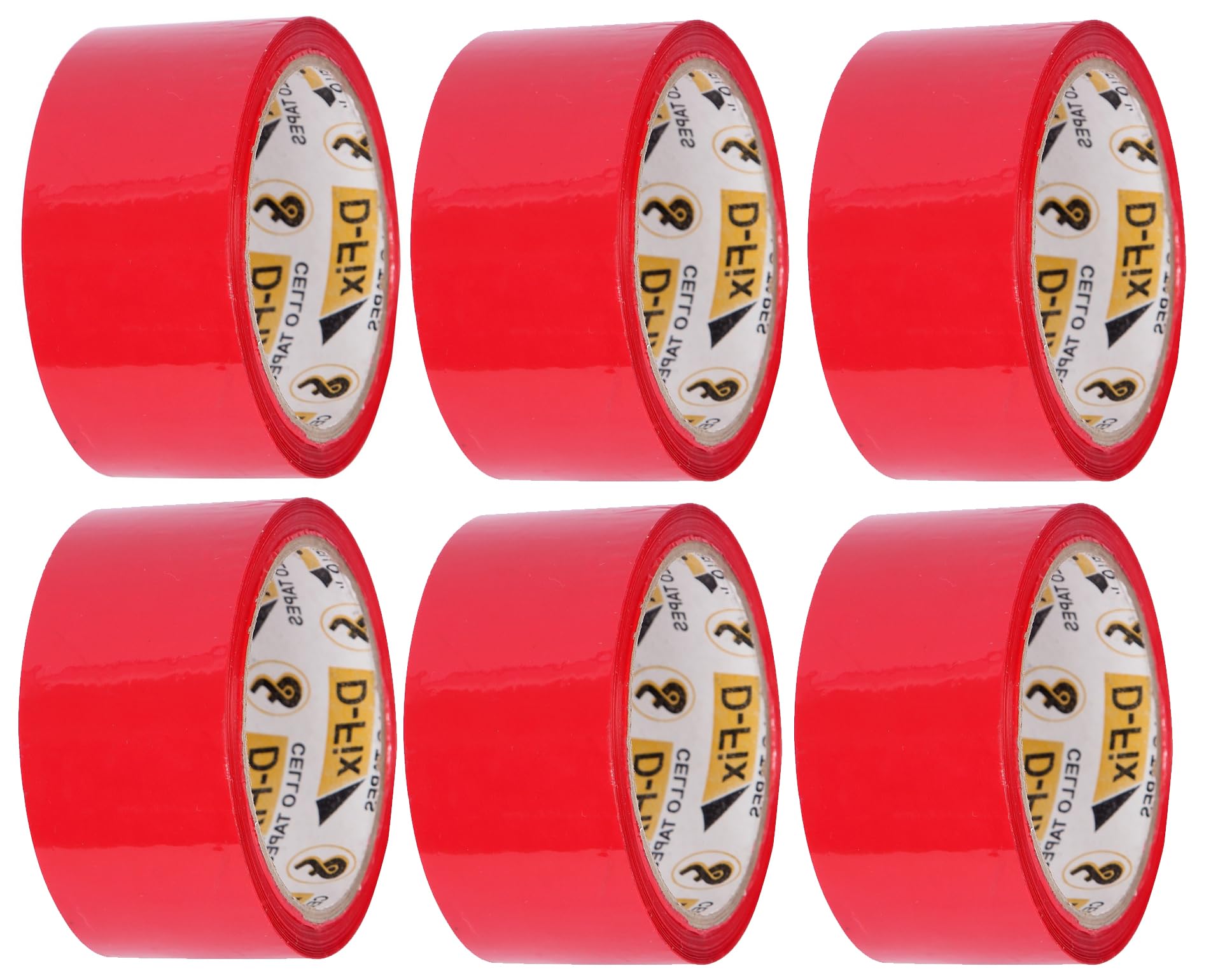 D-fix® 6PCS Self Adhesive Red Colour Tape Packing Cello Tape - 65 Meters in Length - 48mm Width, BOPP Industrial Packaging Tape for E-Commerce Box Packing (B0BM6B27FT) Amazon Price History, Amazon Price Tracker