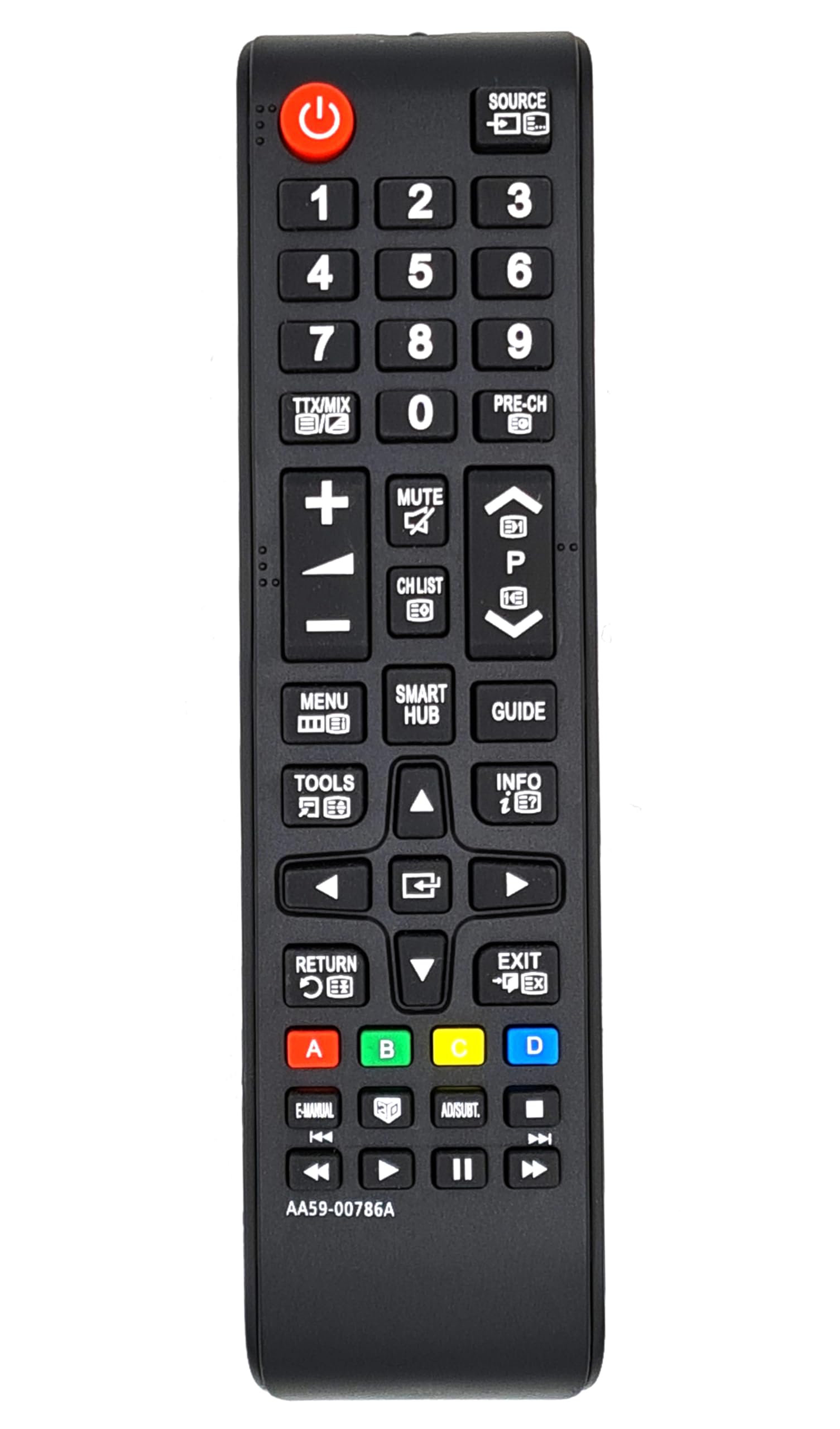 Alltro Replacement Remote Control For SAMSUNG AA59-00786A Remote Control Suitable for Most Samsung TV's