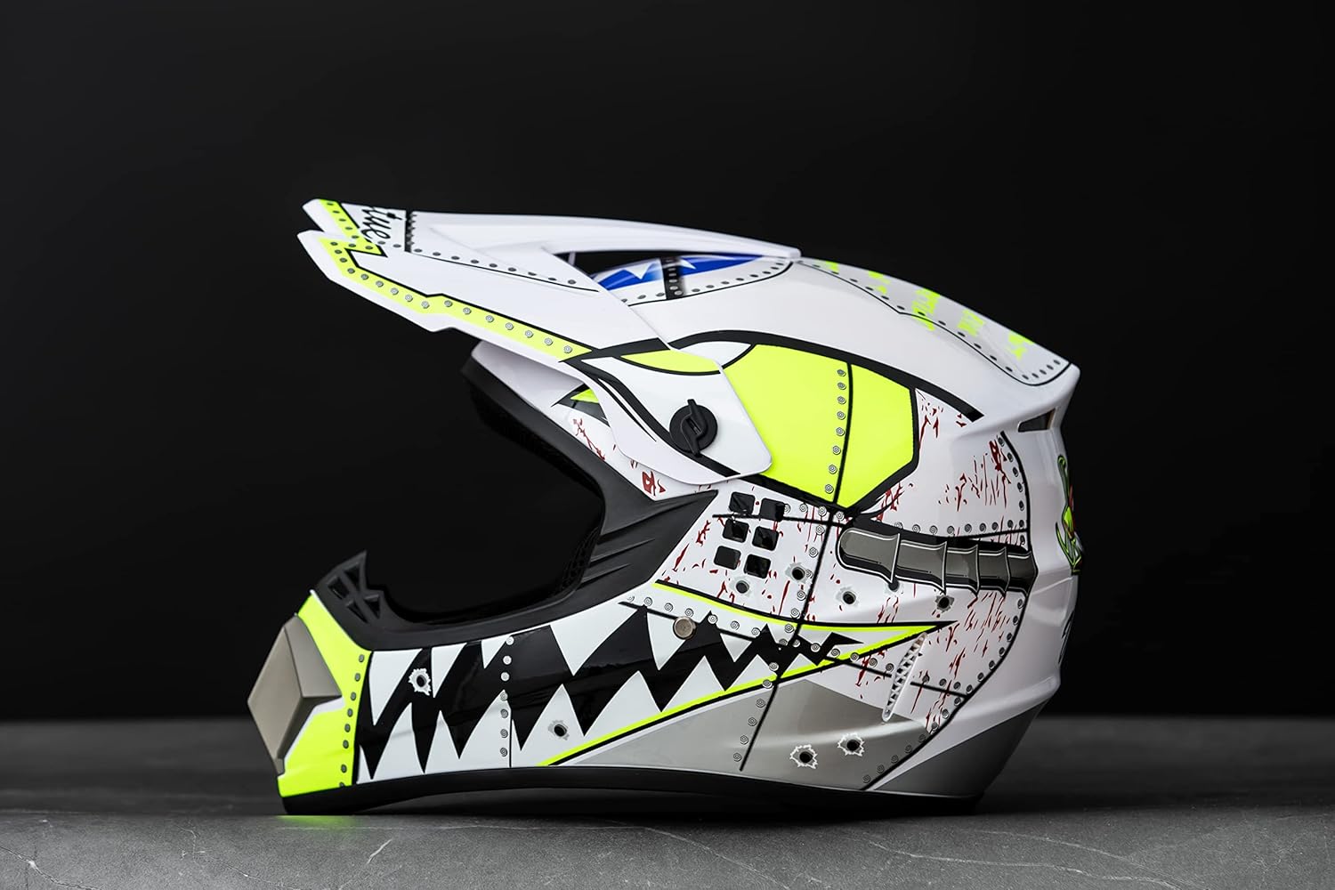 Motocross Offroad Helmet Dirt Bike Street Helmet Motorcycle Helmets ATV BMX MX Helmet with Gloves Goggles Mask for Unisex Youth Kids DOT / FMVSS 218 Approved