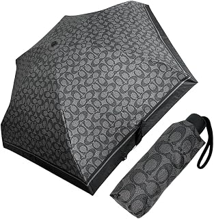 コーチ COACH 傘 折りたたみ傘 小物 UVカット シグネチャー ミニ アンブレラ CZ197 CZ197 SV/GP グラファイト