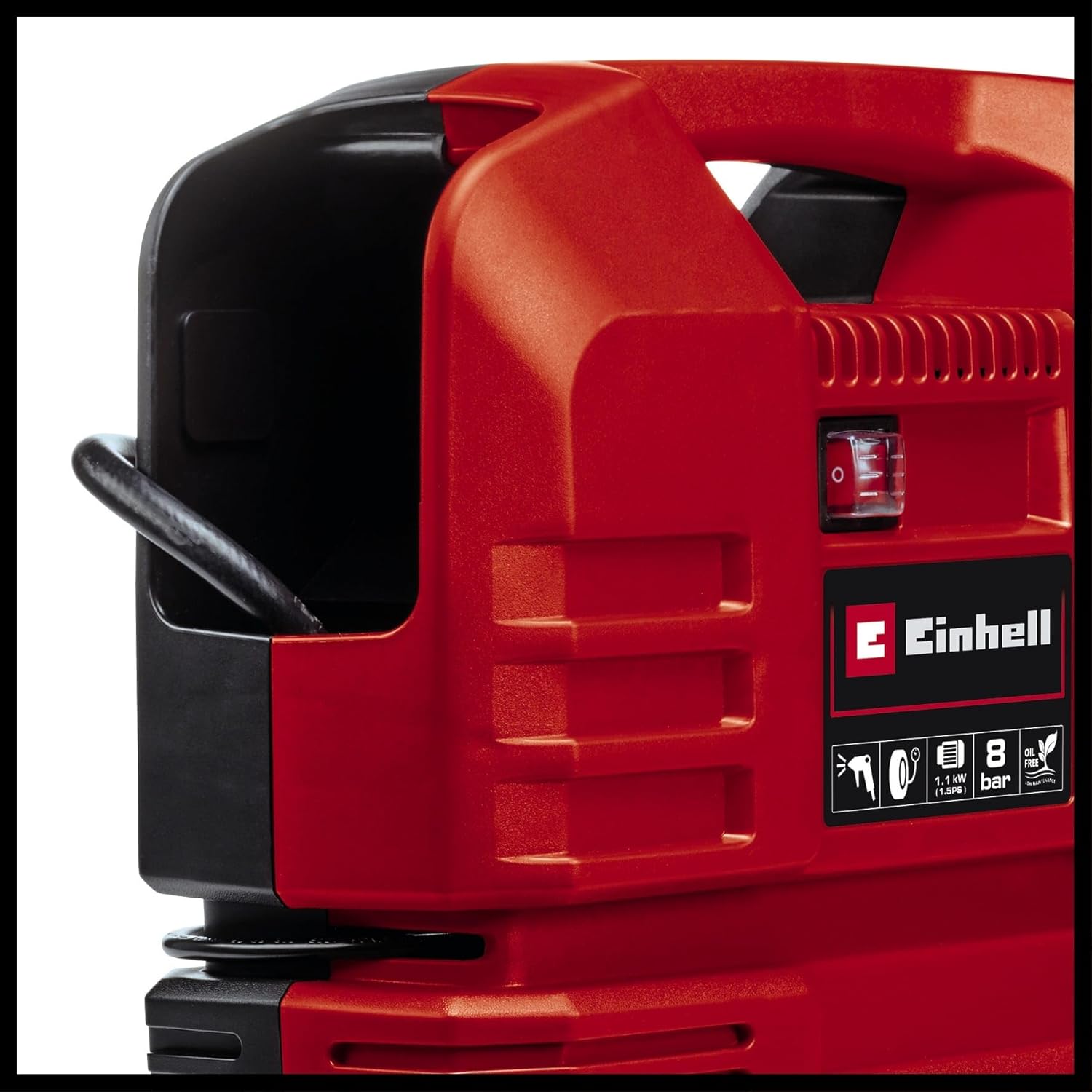 Einhell Portable Oil-Free Air Compressor with Gun - 8 Bar, 116 PSI, 240V, 1100W Service-Free Motor, 3m Hose - TC-AC 190 of Small Compressor for Workshops with 3 Year Warranty 4 71CuOJwfrbL. AC SL1500