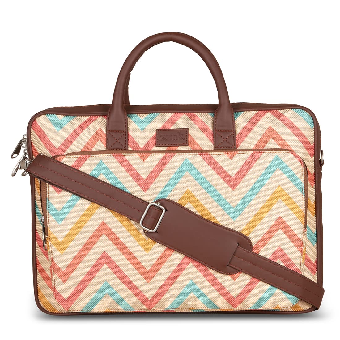 Women's Contemporary Laptop Bag (Wave Beach) Multicolor
