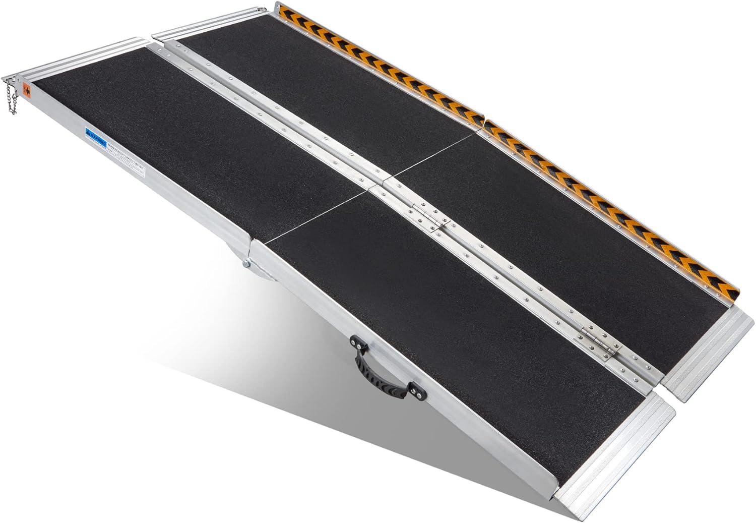 Wheelchair Ramps for Steps, 5FT Portable Aluminum Wheelchair Ramp for