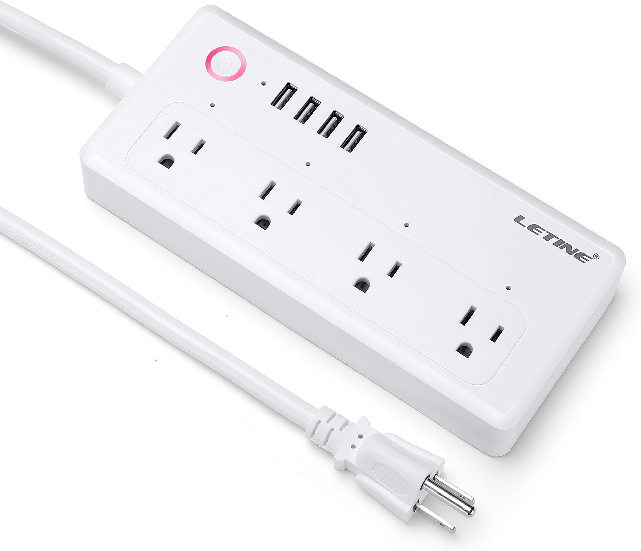 Amazon.com: Kasa Smart Plug Power Strip HS300, Surge Protector with 6 ...