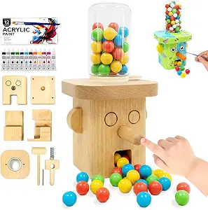 DIY Wooden Candy Dispenser STEM Building Kit for Kids