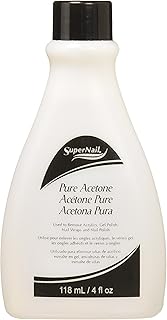 Super Nail Pure Acetone, 4 Fl Oz