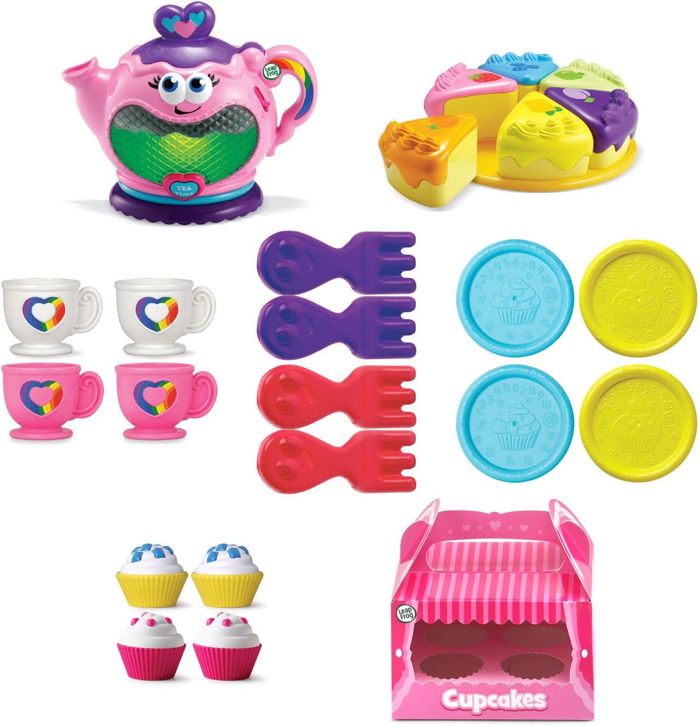 LeapFrog Musical Rainbow Tea Party Deluxe (Frustration Free Packaging)