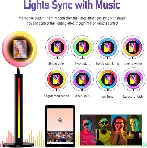 Miniatura 3 de Cabina de fotos portátil compatible con Ipad de 12.9 pulgadas, 10.9 pulgadas, 10.2 pulgadas, para Ipad Photo Booth Shell Stand Software App Control