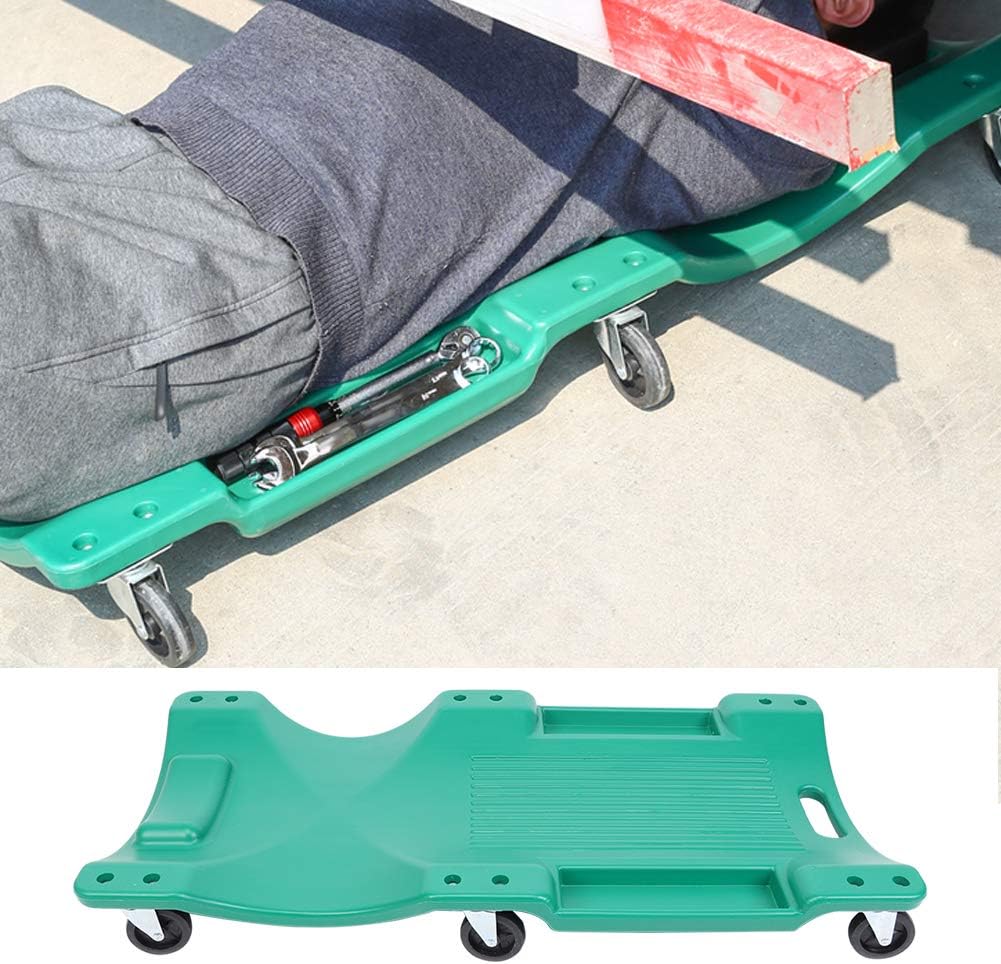 Plastic AUTO Creeper Garage Repair Tool 2T Load Bearing Without Sponge PAD for CAR Repair Shop Mechanics