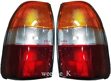Aftermarket Parts K1AutoParts 1 Pair Rear Taillights Tail Light Lamps For Mitsubishi L200 Animal Warrior Strada 1995-2005