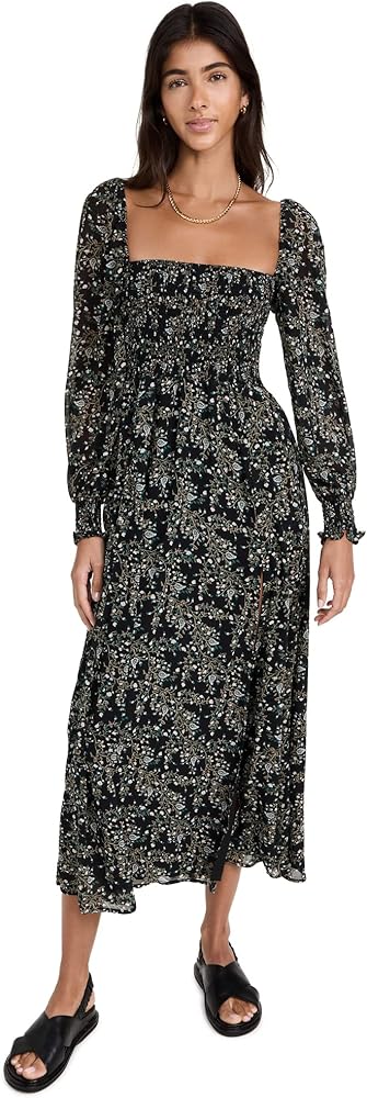 opt green dress O.P.T. East Midi Dress main image 0