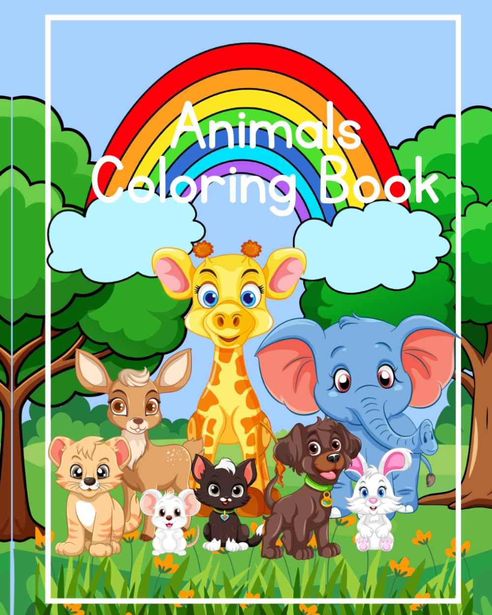 Illustrated Kids Activity Book