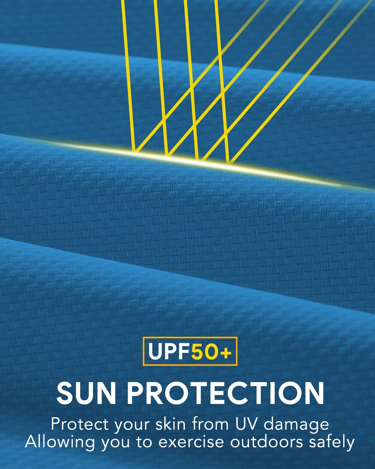 We1Fit Women's UPF 50+ Sun Protection Jacket Hoodie Sun Shirts Hiking Running Athletic Shirt - Image 5