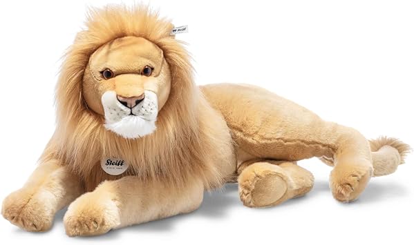 Steiff Leo Lion 65 Blond Laying 26" 065170